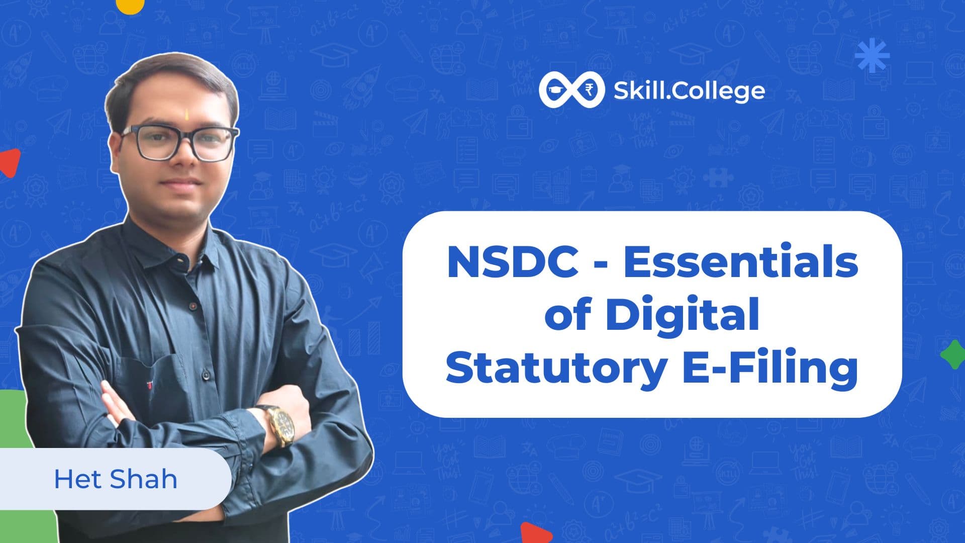 NSDC - Essentials of Digital Statutory E-Filing